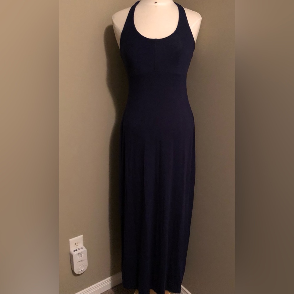 Old Navy Maxi Jersey Dress T Back Navy Size XS